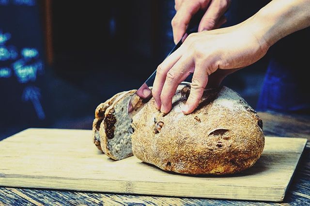 Olive Bread at St Malo Bakery in Sydney Olive Bread